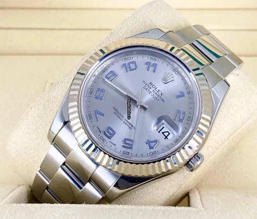 Well Made Replica Rolex Datejust II 116334 Caliber 3136 Automatic Movement 41mm Steel Case Mens/unisex Watch - Image 7