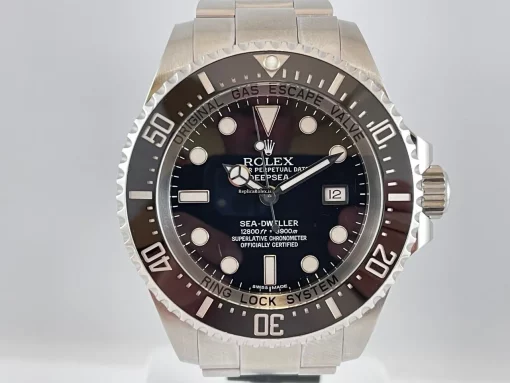 Superb Replica Rolex Sea-dweller Deepsea 116660 Caliber 3135 Automatic Movement 44mm Steel Case Mens/unisex Watch