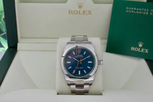 Fantastic Copy Rolex Milgauss 116400gv Caliber 3131 Automatic Movement 40mm Steel Case Mens/unisex Watch