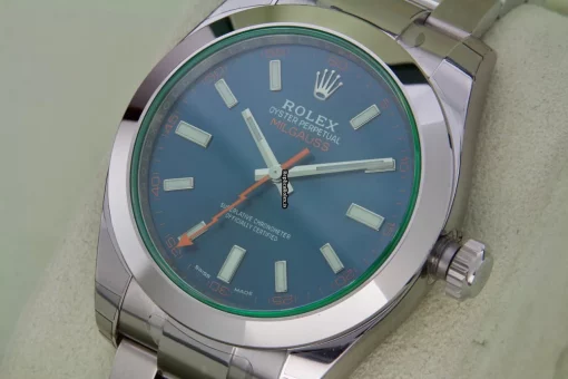 Fantastic Copy Rolex Milgauss 116400gv Caliber 3131 Automatic Movement 40mm Steel Case Mens/unisex Watch - Image 3