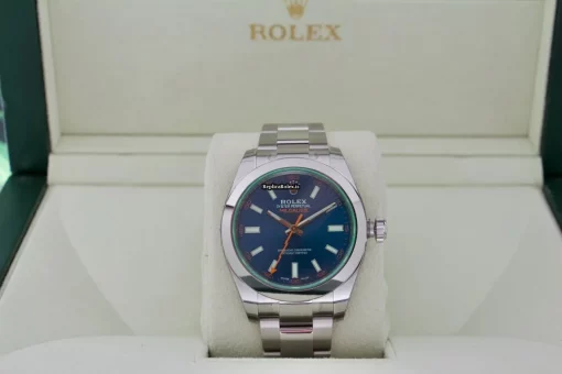 Fantastic Copy Rolex Milgauss 116400gv Caliber 3131 Automatic Movement 40mm Steel Case Mens/unisex Watch - Image 5
