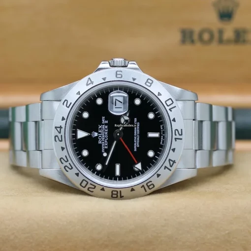 Cheap Fake Rolex Explorer II 16570 Caliber 3185 Automatic Movement 40x44mm Steel Case Mens/unisex Watch - Image 5