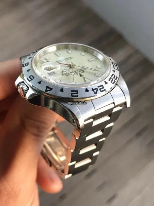 Attractive Replica Rolex Explorer II 16550 Caliber 3085 Automatic Movement 40mm Steel Case Mens/unisex Watch - Image 7