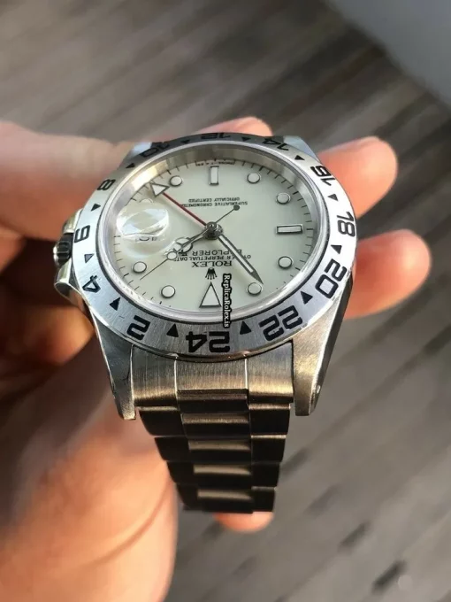 Attractive Replica Rolex Explorer II 16550 Caliber 3085 Automatic Movement 40mm Steel Case Mens/unisex Watch - Image 8