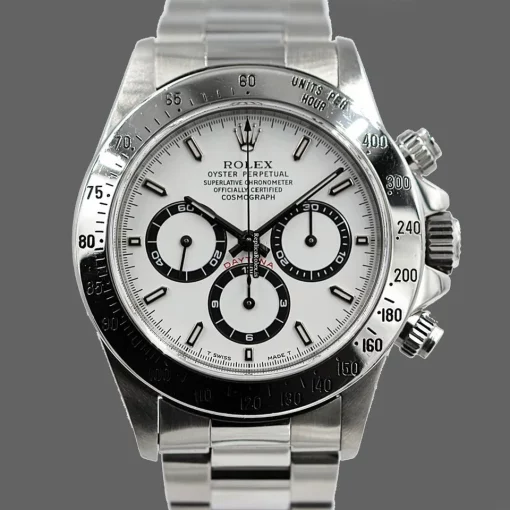 Well Made Fake Rolex Daytona 16520 Zenith El Primero Caliber 4030 Automatic Movement 40mm Steel Case Mens/unisex Watch