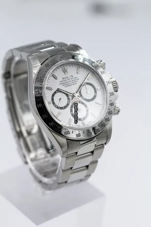 Well Made Fake Rolex Daytona 16520 Zenith El Primero Caliber 4030 Automatic Movement 40mm Steel Case Mens/unisex Watch - Image 5