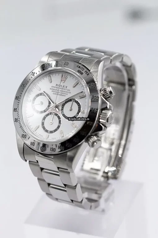 Well Made Fake Rolex Daytona 16520 Zenith El Primero Caliber 4030 Automatic Movement 40mm Steel Case Mens/unisex Watch - Image 7