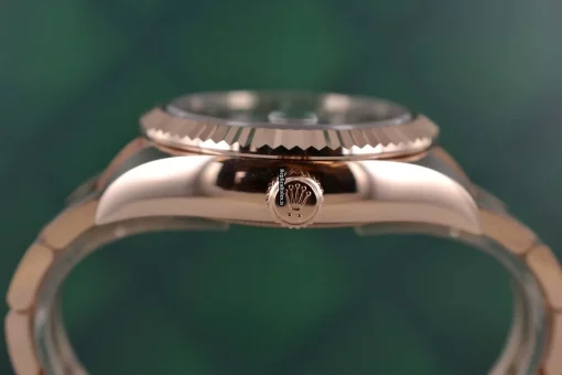 Wonderful Replica Rolex Sky-dweller 326935 Caliber 9001 Automatic Movement 42mm Rose Gold Case Mens/unisex Watch - Image 5