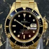 Perfect Copy Rolex Submariner Date 16618 Caliber 3135 Automatic Movement 40mm Yellow Gold Case Mens/unisex Watch