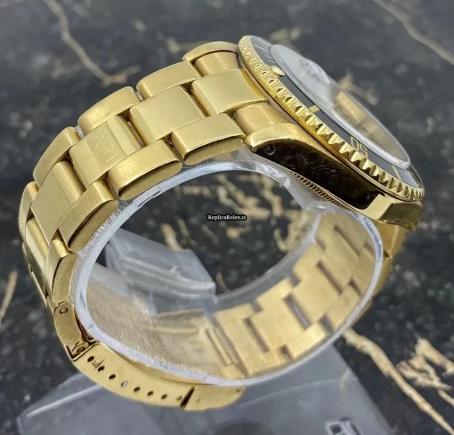 Perfect Copy Rolex Submariner Date 16618 Caliber 3135 Automatic Movement 40mm Yellow Gold Case Mens/unisex Watch - Image 7