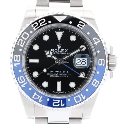 Ideal Replica Rolex Gmt-master II 116710blnr Automatic Movement 40mm Steel Case Mens/unisex Watch - Image 2
