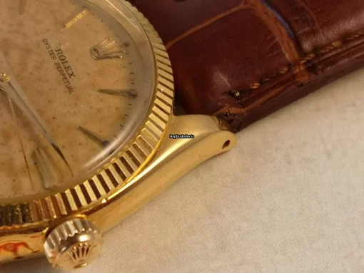 Lovely Replica Rolex Oyster Perpetual 6567 Caliber 1030 Automatic Movement 34mm Yellow Gold Case Mens/unisex Watch - Image 12