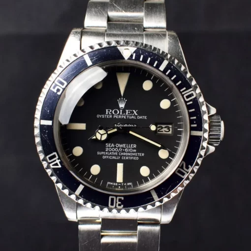 Nice Fake Rolex Sea-dweller 1665 Automatic Movement Steel Case Mens/unisex Watch - Image 2