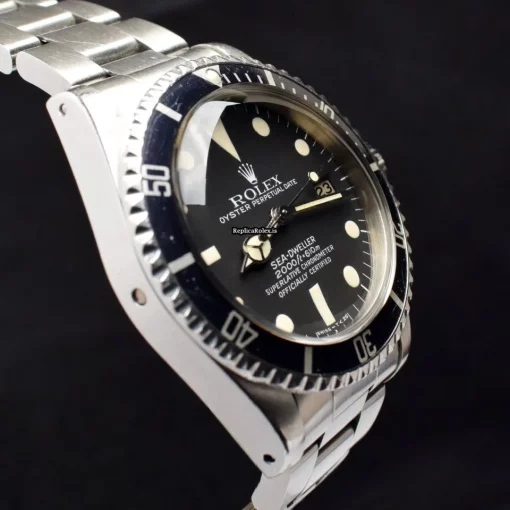 Nice Fake Rolex Sea-dweller 1665 Automatic Movement Steel Case Mens/unisex Watch - Image 4