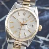 High-end Replica Rolex Oyster Perpetual Date 1505 Caliber 1570 Automatic Movement 34mm Gold/steel Case Mens/unisex Watch