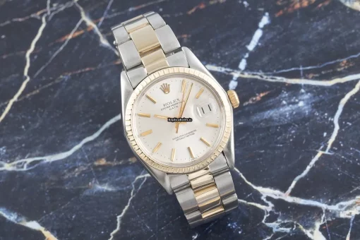 High-end Replica Rolex Oyster Perpetual Date 1505 Caliber 1570 Automatic Movement 34mm Gold/steel Case Mens/unisex Watch - Image 2