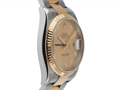 Stylish Replicas Rolex Datejust 116233 Caliber 3135 Automatic Movement 36mm Gold/steel Case Mens/unisex Watch - Image 3