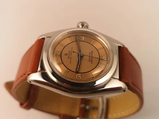 Fine Replica Rolex Bubble Back 2940 Caliber 630 Automatic Movement 32x38mm Steel Case Mens/unisex Watch - Image 6