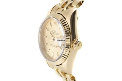 Lovely Replica Rolex Lady-datejust 69178 Caliber 2135 Automatic Movement 26mm Yellow Gold Case Womens Watch - Image 5