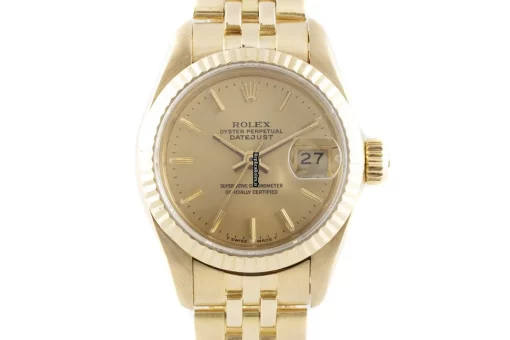 Lovely Replica Rolex Lady-datejust 69178 Caliber 2135 Automatic Movement 26mm Yellow Gold Case Womens Watch - Image 7