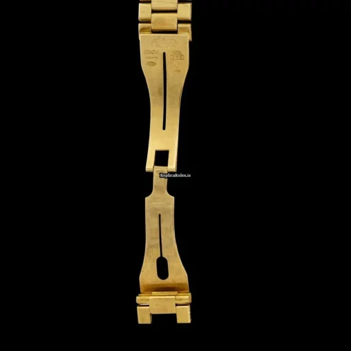 Great Fake Rolex Day-date Oysterquartz 19018 Caliber 5055 Quartz Movement 36mm Yellow Gold Case Mens/unisex Watch - Image 6