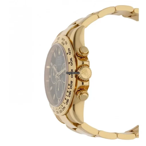 Discount Imitation Rolex Daytona 116508 Automatic Movement 40mm Yellow Gold Case Mens/unisex Watch - Image 2