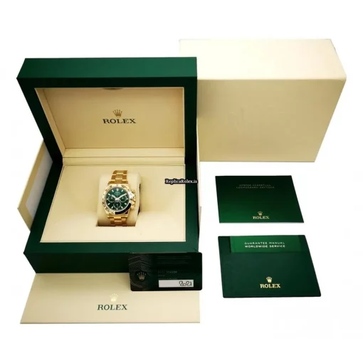 Discount Imitation Rolex Daytona 116508 Automatic Movement 40mm Yellow Gold Case Mens/unisex Watch - Image 5