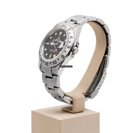 Fantastic Fake Rolex Explorer II 16570 Caliber 3185 Automatic Movement 40mm Steel Case Mens/unisex Watch - Image 3