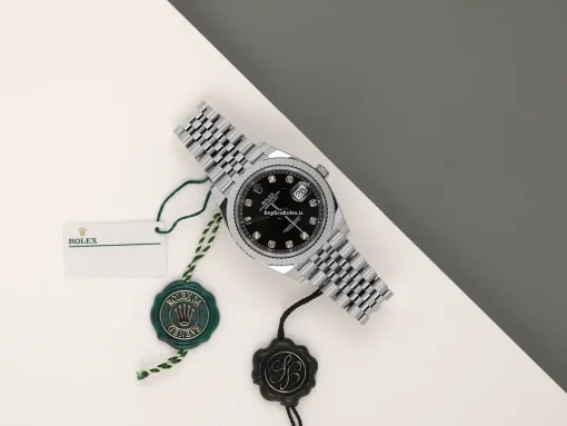Inexpensive Fake Rolex Datejust 126334 Automatic Movement 41mm Gold/steel Case Watch - Image 2