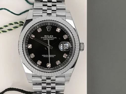 Inexpensive Fake Rolex Datejust 126334 Automatic Movement 41mm Gold/steel Case Watch - Image 5