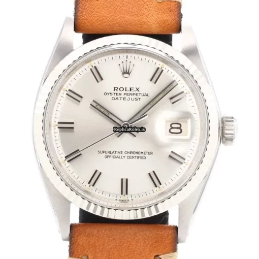 Good Replica Rolex Datejust 1601 Caliber 1570 Automatic Movement 36mm Gold/steel Case Mens/unisex Watch - Image 2