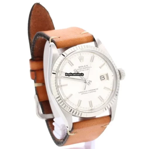 Good Replica Rolex Datejust 1601 Caliber 1570 Automatic Movement 36mm Gold/steel Case Mens/unisex Watch - Image 8