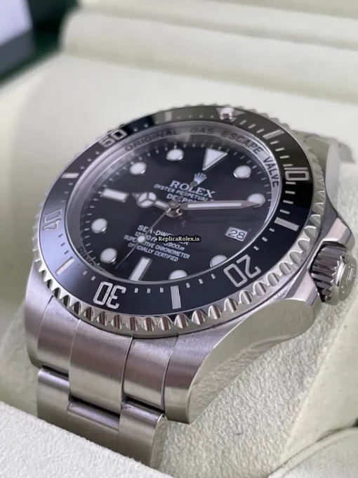 Appealing Replica Rolex Sea-dweller Deepsea 116660 Caliber 3135 Automatic Movement 44mm Steel Case Mens/unisex Watch - Image 3