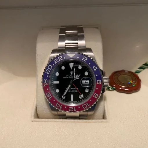 Mind-boggling Replica Rolex Gmt-master II 116719blro Caliber 3285 Automatic Movement 40mm White Gold Case Mens/unisex Watch - Image 8