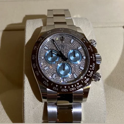 Stylish Replicas Rolex Daytona 116506 Caliber 4130 Automatic Movement 40mm Platinum Case Mens/unisex Watch - Image 2