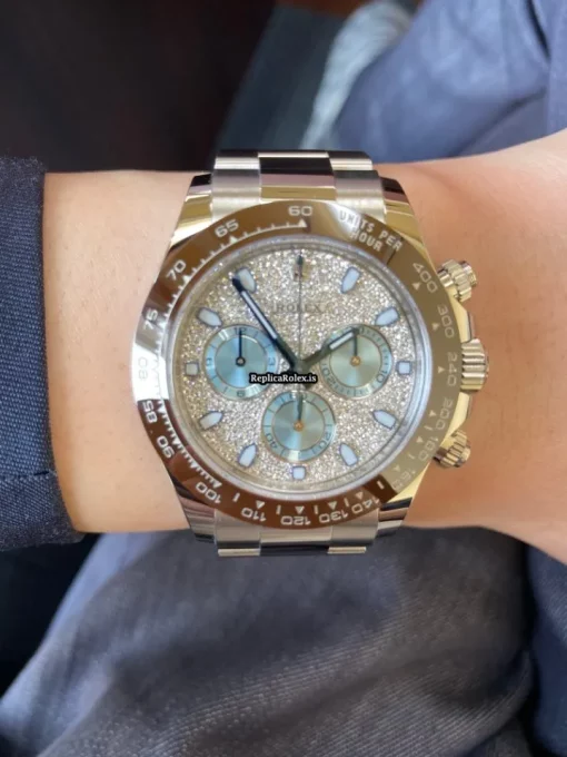 Stylish Replicas Rolex Daytona 116506 Caliber 4130 Automatic Movement 40mm Platinum Case Mens/unisex Watch - Image 5