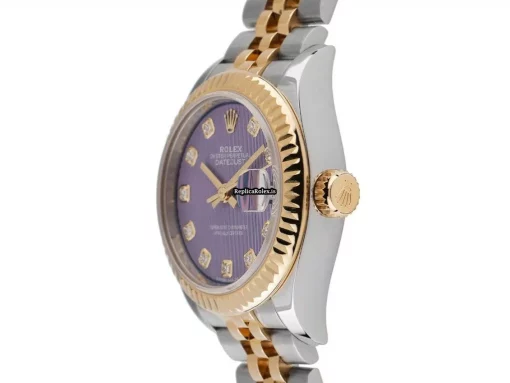 Well Made Replica Rolex Lady-datejust 279173 Caliber 2236 Automatic Movement 28mm Gold/steel Case Mens/unisex Watch - Image 2