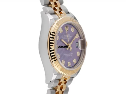 Well Made Replica Rolex Lady-datejust 279173 Caliber 2236 Automatic Movement 28mm Gold/steel Case Mens/unisex Watch - Image 3
