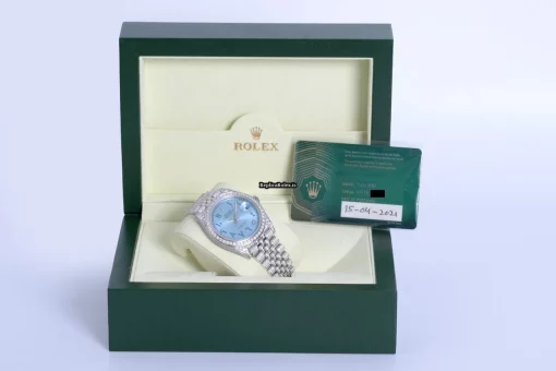 Lovely Replica Rolex Datejust 126300 Caliber 3235 Automatic Movement 41mm Steel Case Mens/unisex Watch - Image 10