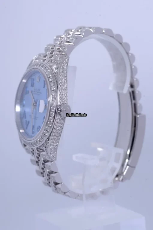 Lovely Replica Rolex Datejust 126300 Caliber 3235 Automatic Movement 41mm Steel Case Mens/unisex Watch - Image 4