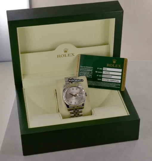 Best Replica Rolex Datejust 116234 Caliber 3135 Automatic Movement 36mm Steel Case Mens/unisex Watch - Image 7
