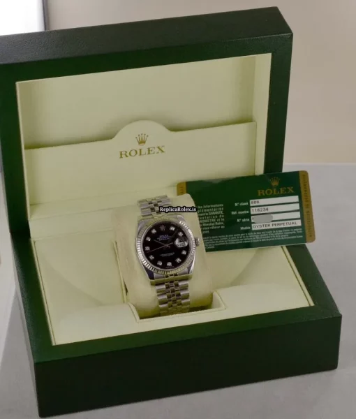Unique Clone Rolex Datejust 116234 Caliber 3135 Automatic Movement 36mm Steel Case Mens/unisex Watch - Image 2