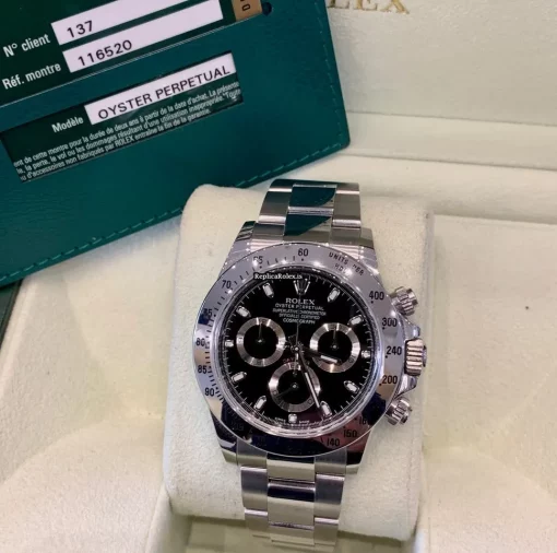 Incredible Replica Rolex Daytona 116520 Automatic Movement 40mm Steel Case Mens/unisex Watch - Image 5