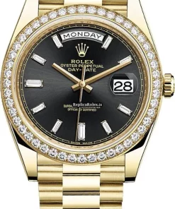 Wonderful Copies Rolex Day-date 40 228348 Automatic Movement 40mm Yellow Gold Case Mens/unisex Watch