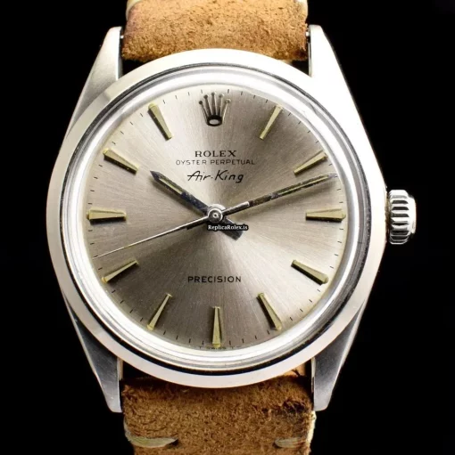 Appealing Fake Rolex Air King Precision 5500 Automatic Movement 34mm Steel Case Mens/unisex Watch - Image 2