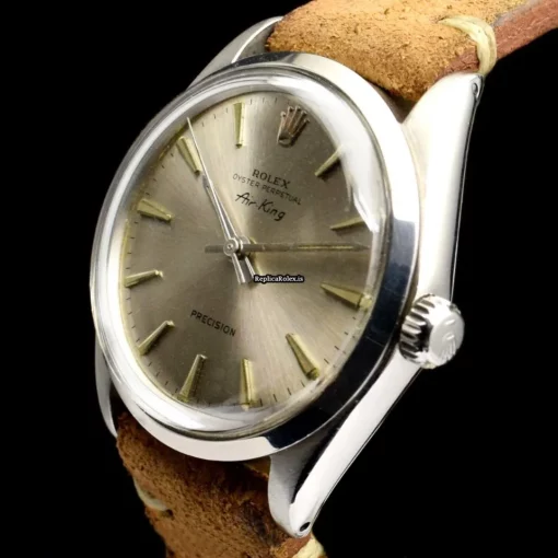 Appealing Fake Rolex Air King Precision 5500 Automatic Movement 34mm Steel Case Mens/unisex Watch - Image 3