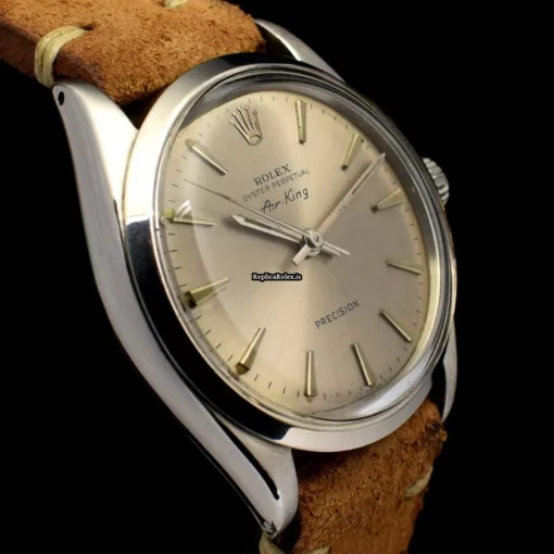 Appealing Fake Rolex Air King Precision 5500 Automatic Movement 34mm Steel Case Mens/unisex Watch - Image 4