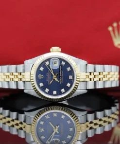 Special Replicas Rolex Lady-datejust 69173 Caliber 2135 Automatic Movement 26x42mm Gold/steel Case Womens Watch