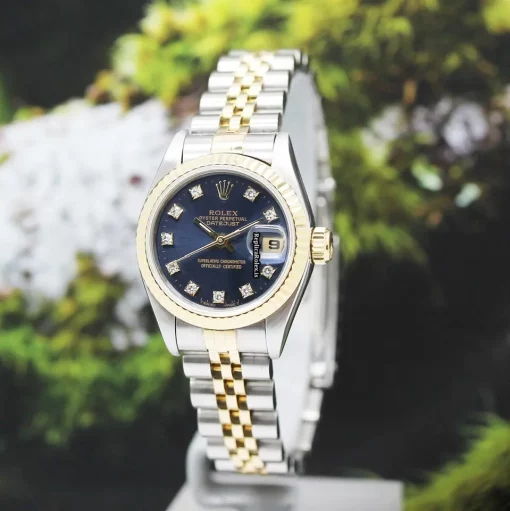Special Replicas Rolex Lady-datejust 69173 Caliber 2135 Automatic Movement 26x42mm Gold/steel Case Womens Watch - Image 8