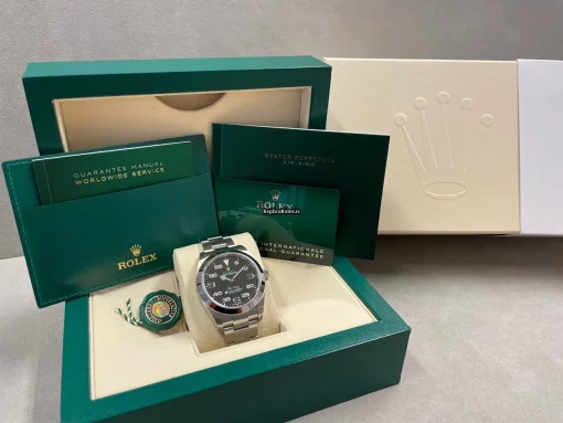 Marvellous Replica Rolex Air King 116900 Caliber 3131 Automatic Movement 40mm Steel Case Mens/unisex Watch - Image 11